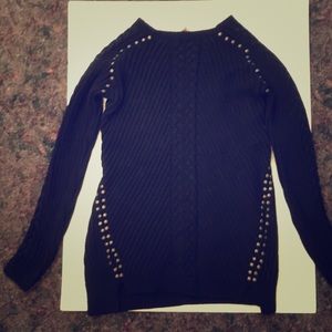 Philosophy at Neimans studded cable knit sweater